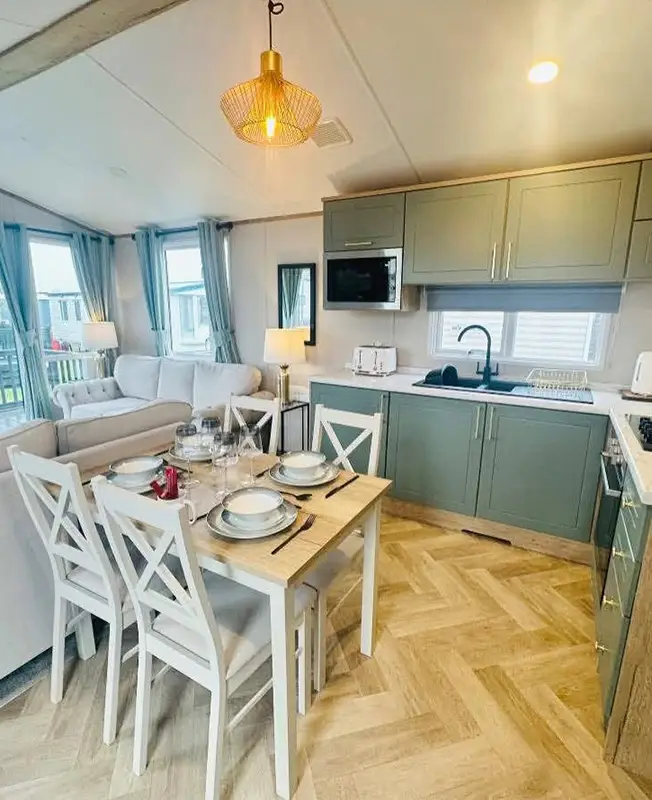 Northwest Coastal Stays Interior Kitchen