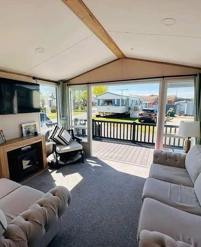 Northwest Coastal Stays Interior Living Room